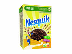 Таңертеңгілік жарма Nesquick 375 гр (Португалия) Еуропадан жүк көлігінен көтерме қорап