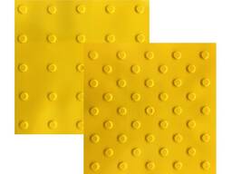 Тактильная плитка ПВХ 300*300*7 мм (конус)