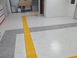 Тактильная плитка ПВХ, Прямой 300х300х5мм