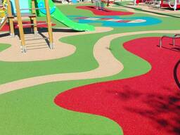 Тартановое покрытие из епдм крошки