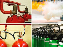 Техническое обслуживание газового пожаротушения