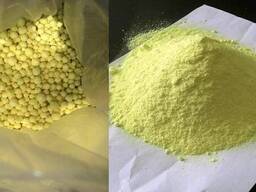 Техническая сера комовая и молотая