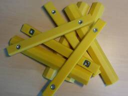 Текстолиты на стрелу и лапы для экскаватора-погрузчика JCB 3CX и 4CX