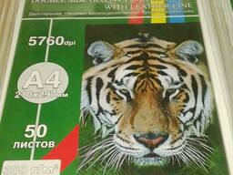 Текстурная бумага А4 для струйной печати: кожа, лен