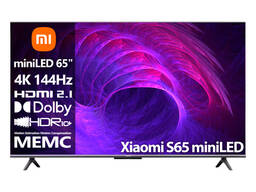 Телевизор Xiaomi S65'' miniLED L65MA-SPL [65''(165см) 4K 144Hz]