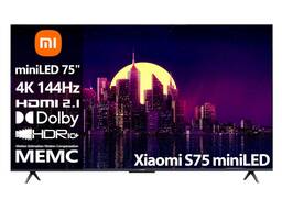 Телевизор Xiaomi S75'' miniLED L75MA-SPL [75''(191см) 4K 144Hz]