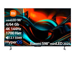 Телевизор Xiaomi S98" miniLED 2025 L98MB-S [98"(249см) 4K 144Hz]