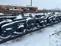 Тележка думпкара 2ВС-105 в сборе - 3-х осная ч. 18-3027