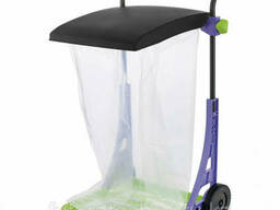 Тележка под мусорные пакеты с крышкой, 1 пакет в. ..