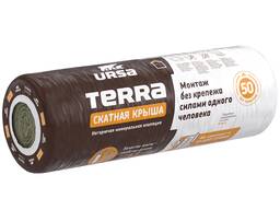Теплоизоляция Ursa Terra 36 PN Стены и Крыши 1250х610х100, 5 плит (минвата, стекловата)