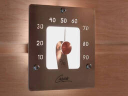 Термометр SQ для финской сауны Cariitti (Нерж. сталь, требуется 1 оптоволокна. ..