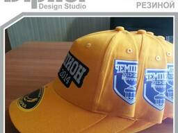 Термоперенос резиной на бейсболку
