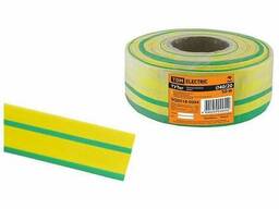 Термоусаживаемая трубка ТУТнг 40/20 желто-зеленая (50м/ролл) TDM SQ0518-0094