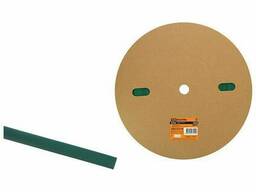 Термоусаживаемая трубка ТУТнг 8/4 зеленая (100 м/ролл) TDM SQ0518-0011