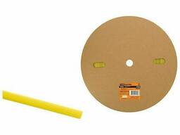 Термоусаживаемая трубка ТУТнг 6/3 желтая (100 м/ролл) TDM SQ0518-0002