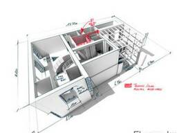 Топографические работы, архитектурное проектирование