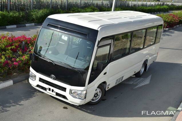 Toyota Coaster 2,7L Petrol, Manual Transmission 2024 model.