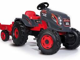 Трактор педальный XXL с прицепом 710200 Smoby Франция