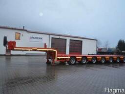 Трал низкорамный 7 осей новый Германия