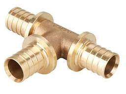 Тройник бронзовый Диам.1: 2-54 мм, Диам.2: 15-32 мм в Шымкенте