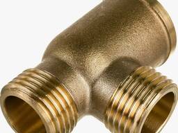 Тройник латунный Диам. : 1-63 мм, Спос. присоед. : внутренняя резьба… в Шымкенте