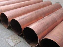 Труба бронзовая 12—280 мм, стенка 1—60 мм, марки БрАЖМц 10—3—1.5 в Костанае