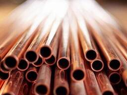 Труба капиллярная, нержавеющая; медная 0,47—10 мм, стенка 0,1—2,5 мм в Павлодаре