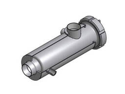 Трубный фильтр нержавеющий с подогревом Г-Г (5351Н) — DIN, AISI 304
