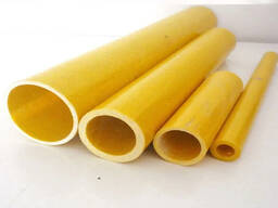 Трубы стеклопластиковые D= 21-3000 мм, s_стенки: 2-12 мм, Производство: намотка в Актау