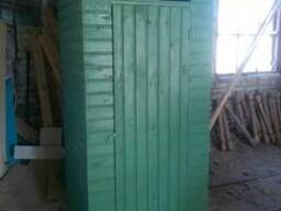 Туалет деревянный дачный