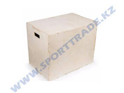 Тумба для запрыгивания Кроссфит фанера 50х70х40см