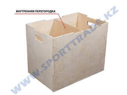 Тумба для запрыгивания Кроссфит фанера 60х75х45см