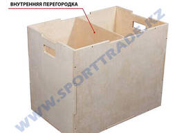 Тумба для запрыгивания Кроссфит фанера 80х85х55см