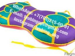 Тюбинг санки ватрушка Тандем двойная 155 см