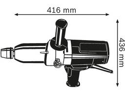 Ударный гайковёрт GDS 24 Bosch 0601434108