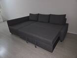 Угловой диван-кровать Ikea Friheten Фрихетэн. Серый. Бу в отлич сост - photo 1