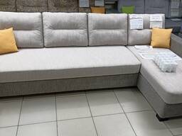 Угловые пружинные диван-кровати "Omega-У4" 290 х 155 см. Cкандинавские пружинные диваны.