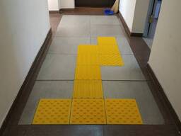 Установка Тактильных Дорожек Монтаж Тактильной Плитки Строительные Работы по Тактильным