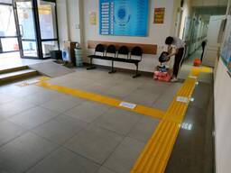 Установка Тактильной дорожки Укладка Тактильной Плиты