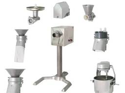 Универсальная кухонная машина ТОРГМАШ УКМ-П используется для переработки пищевых продуктов