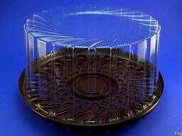 Упаковка, контейнер для торта РК 1432 (для 1кг) d-24,2см