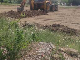 Услуги экскаватора погрузчика