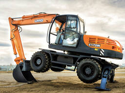 Услуги колесных экскаваторов