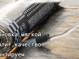 Установка мягкой кровли !