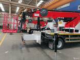 Установка на шасси автовышки, автовышка, телескопическая вышка, установка вышки, установка - фото 2