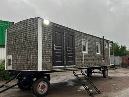 Вагон на шасси в наличии