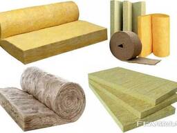 Утеплитель Isover, Knauf, Rockwool, Ursa, Технониколь (минвата, стекловата, минплита)