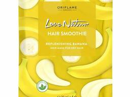 Увлажняющая маска-смузи для сухих волос "Банан" Love Nature.