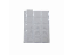 V prodazhe Лист для монет 200х250 мм. , скользящий, на 15 ячеек, 48х48 мм. (5 шт. )