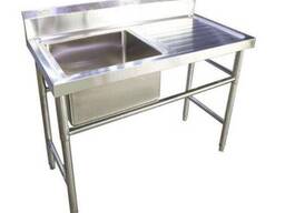 Ванна моечная + стол. 2 в 1